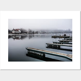 Worthersee Lake South Shore in Austria Posters and Art